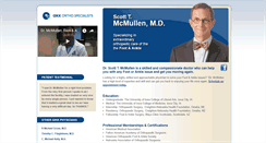 Desktop Screenshot of drmcmullenomaha.com